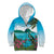 Saint Lucia Island Kid Hoodie Pitons Landscape