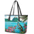 Saint Lucia Island Leather Tote Bag Pitons Landscape