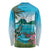 Saint Lucia Island Long Sleeve Shirt Pitons Landscape