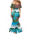 Saint Lucia Island Mermaid Dress Pitons Landscape