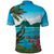 Saint Lucia Island Polo Shirt Pitons Landscape