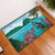 Saint Lucia Island Rubber Doormat Pitons Landscape