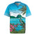 Saint Lucia Island Rugby Jersey Pitons Landscape