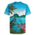 Saint Lucia Island Rugby Jersey Pitons Landscape