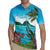 Saint Lucia Island Rugby Jersey Pitons Landscape