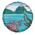 Saint Lucia Island Spare Tire Cover Pitons Landscape