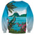 Saint Lucia Island Sweatshirt Pitons Landscape