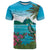 Saint Lucia Island T Shirt Pitons Landscape