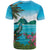 Saint Lucia Island T Shirt Pitons Landscape