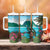 Saint Lucia Island Tumbler With Handle Pitons Landscape