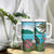 Saint Lucia Island Tumbler With Handle Pitons Landscape