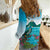 Saint Lucia Island Women Casual Shirt Pitons Landscape