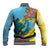 Saint Lucia Baseball Jacket Tropical Vibes