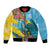 Saint Lucia Bomber Jacket Tropical Vibes