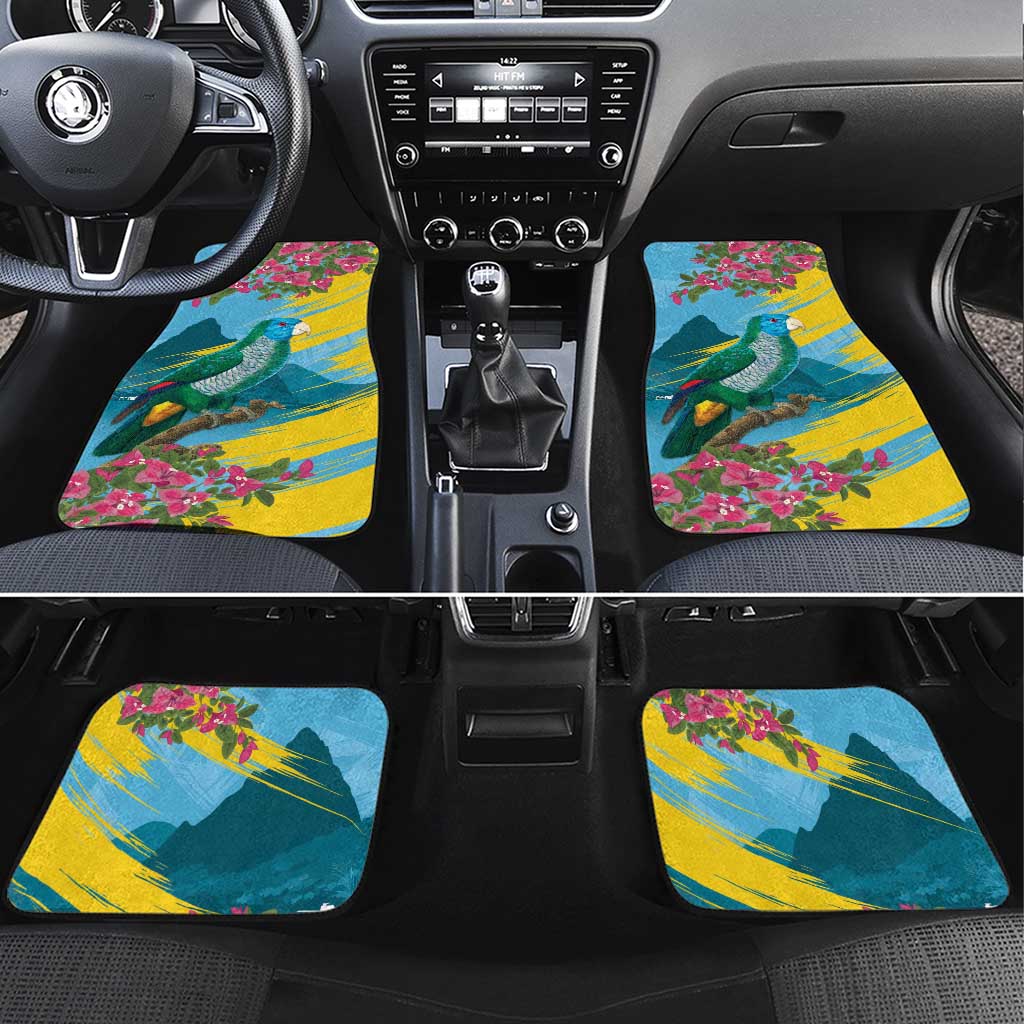 Saint Lucia Car Mats Tropical Vibes