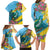 Saint Lucia Family Matching Long Sleeve Bodycon Dress and Hawaiian Shirt Tropical Vibes