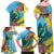 Saint Lucia Family Matching Off Shoulder Maxi Dress and Hawaiian Shirt Tropical Vibes