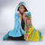 Saint Lucia Hooded Blanket Tropical Vibes