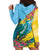 Saint Lucia Hoodie Dress Tropical Vibes