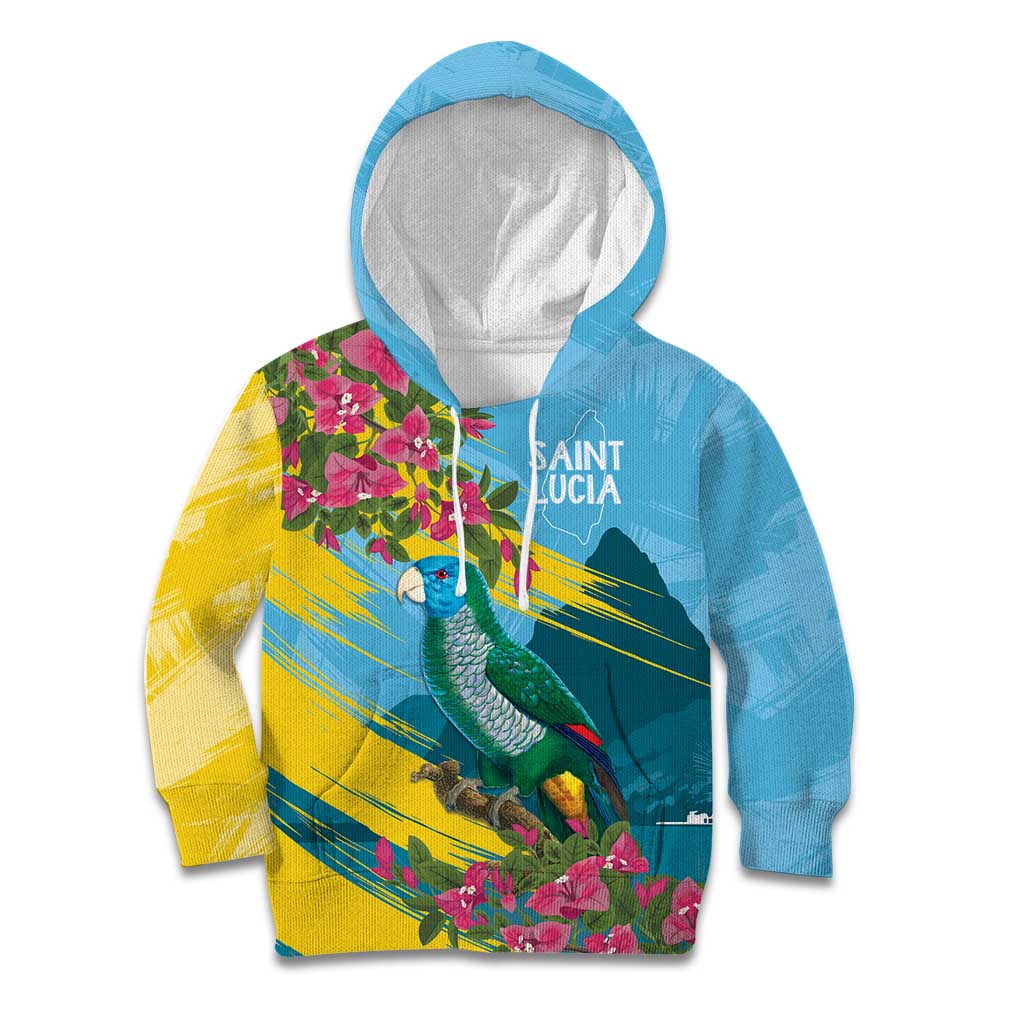 Saint Lucia Kid Hoodie Tropical Vibes