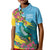 Saint Lucia Kid Polo Shirt Tropical Vibes