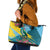 Saint Lucia Leather Tote Bag Tropical Vibes