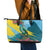 Saint Lucia Leather Tote Bag Tropical Vibes