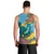 Saint Lucia Men Tank Top Tropical Vibes