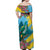 Saint Lucia Off Shoulder Maxi Dress Tropical Vibes