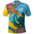 Saint Lucia Polo Shirt Tropical Vibes