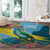 Saint Lucia Round Carpet Tropical Vibes