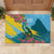 Saint Lucia Rubber Doormat Tropical Vibes