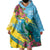 Saint Lucia Wearable Blanket Hoodie Tropical Vibes