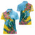 Saint Lucia Women Polo Shirt Tropical Vibes