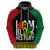 Juneteenth Hoodie Mix African Pattern I Am Black History - Wonder Print Shop