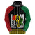 Juneteenth Hoodie Mix African Pattern I Am Black History - Wonder Print Shop