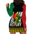 Juneteenth Hoodie Dress Mix African Pattern - I Am Black History - Wonder Print Shop