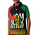 Juneteenth Polo Shirt for Kid Mix African Pattern I Am Black History - Wonder Print Shop