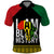 Juneteenth Polo Shirt Mix African Pattern I Am Black History - Wonder Print Shop