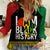 Juneteenth Women Casual Shirt Mix African Pattern - I Am Black History - Wonder Print Shop