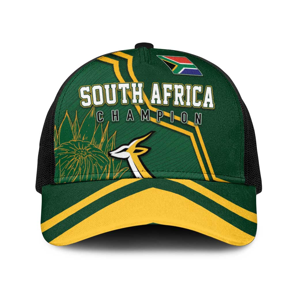 South Africa Rugby Baseball Net Cap Champions GO Bokke