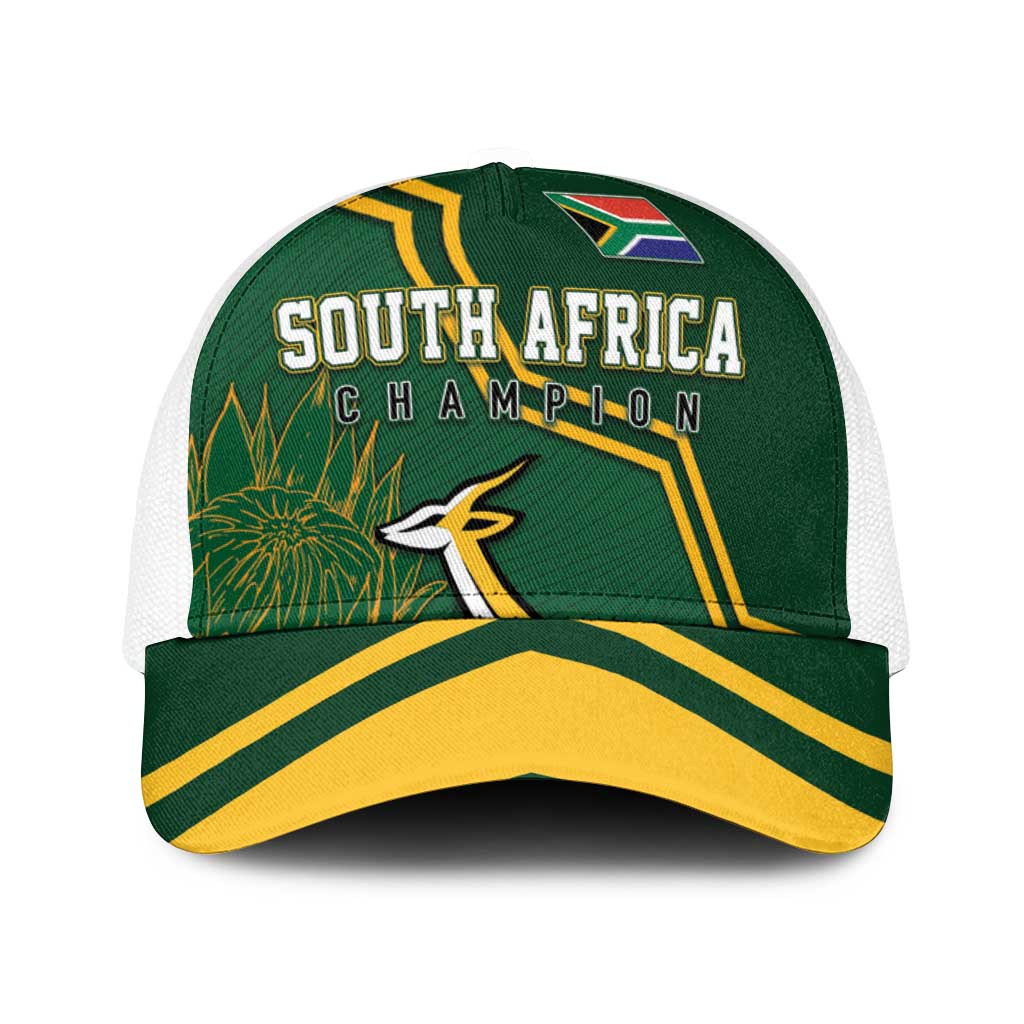 South Africa Rugby Baseball Net Cap Champions GO Bokke