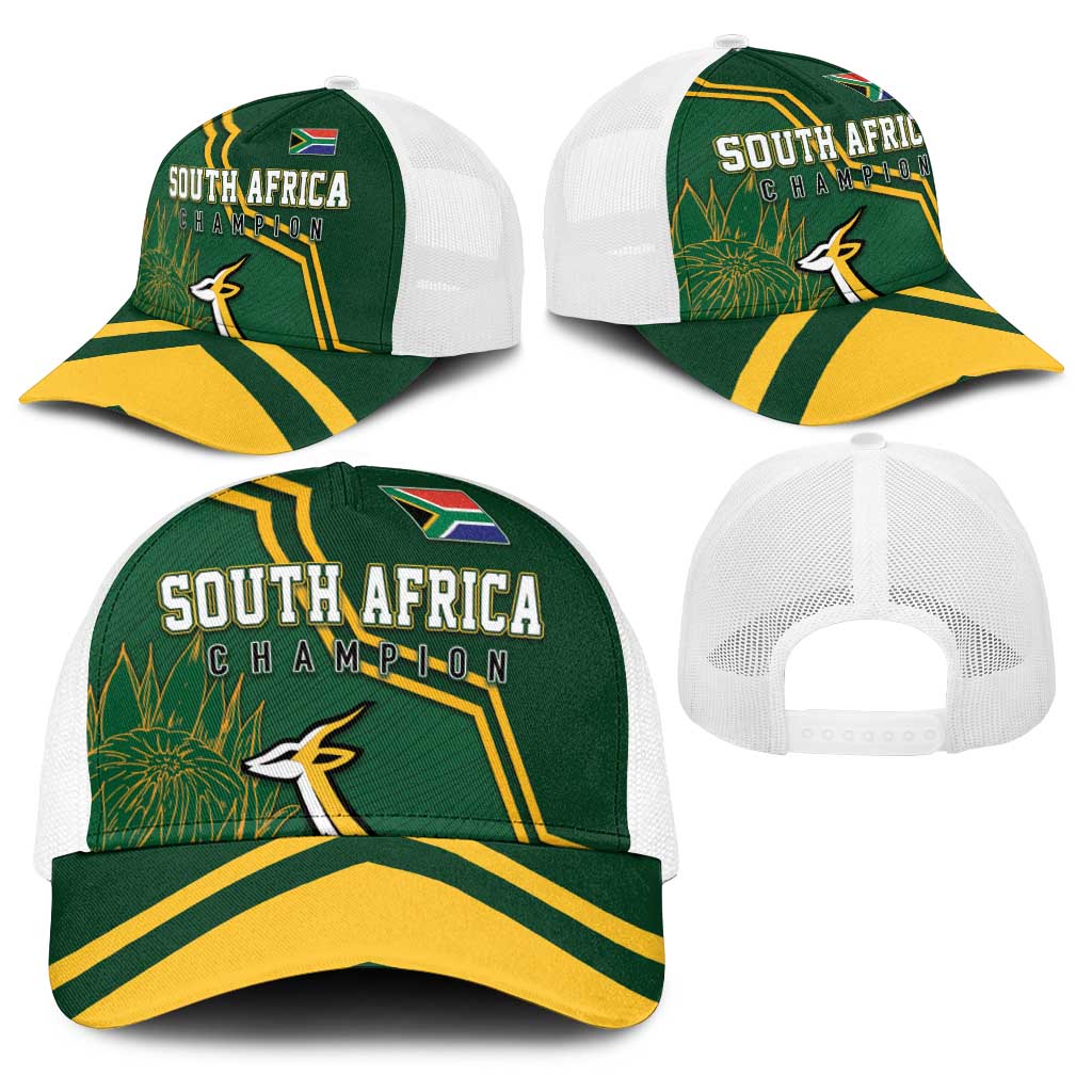 South Africa Rugby Baseball Net Cap Champions GO Bokke