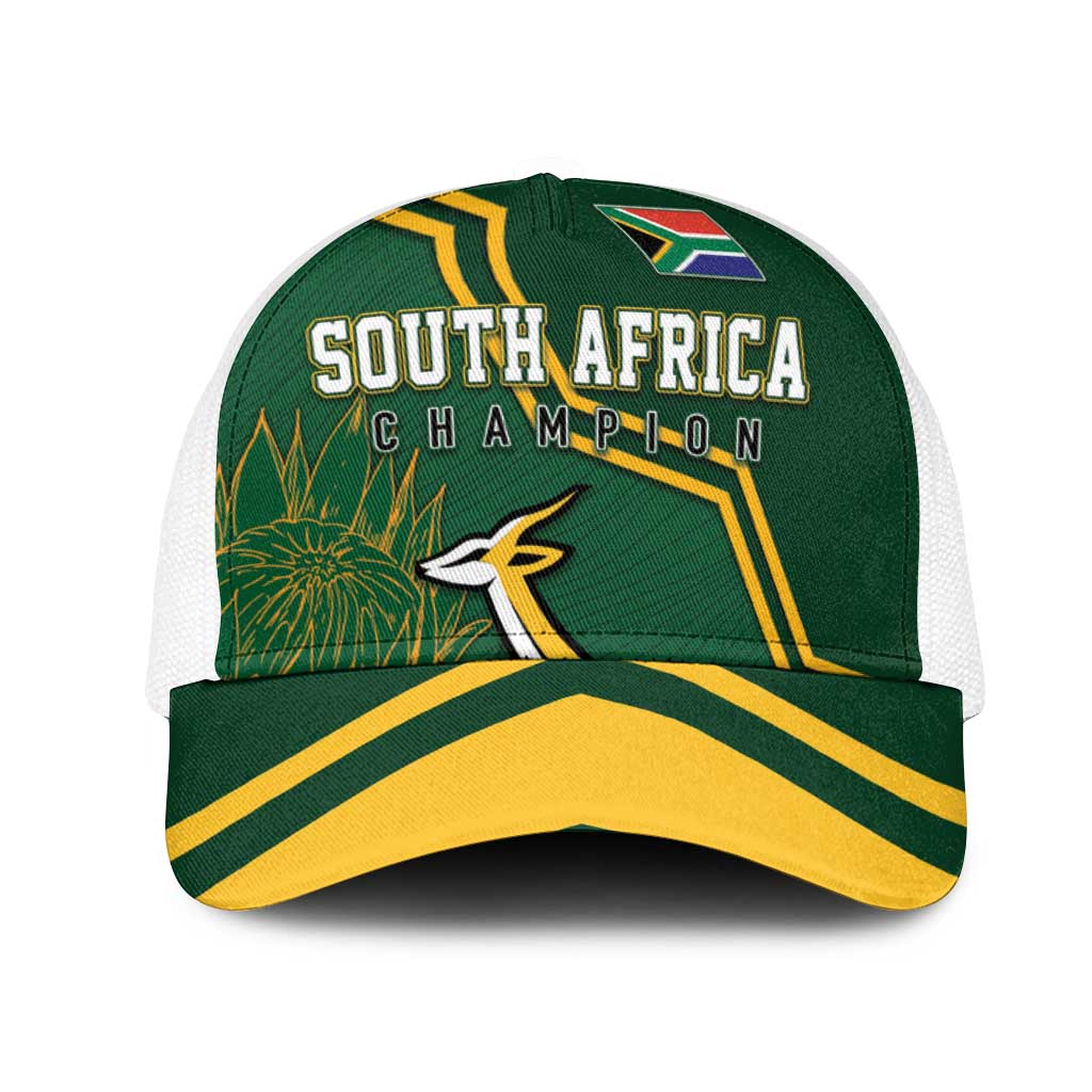 South Africa Rugby Mesh Trucker Cap Champions GO Bokke