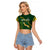 South Africa Rugby 2023 Raglan Cropped T Shirt Champions GO Bokke - Wonder Print Shop