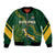 South Africa Rugby 2023 Sleeve Zip Bomber Jacket Champions GO Bokke - Wonder Print Shop