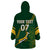 South Africa Rugby 2023 Wearable Blanket Hoodie Champions GO Bokke - Wonder Print Shop