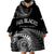 New Zealand Rugby 2023 Wearable Blanket Hoodie Aotearoa Silver Ferns Champions - Wonder Print Shop