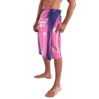Barbados Cricket Custom Lavalava Royal Champions - Tropical Vibes - Wonder Print Shop