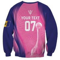 Barbados Cricket Custom Sweatshirt Royal Champions - Tropical Vibes - Wonder Print Shop